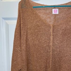 Rust sweater